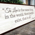 To Live Is The Rarest Thing Farmhouse Sign II