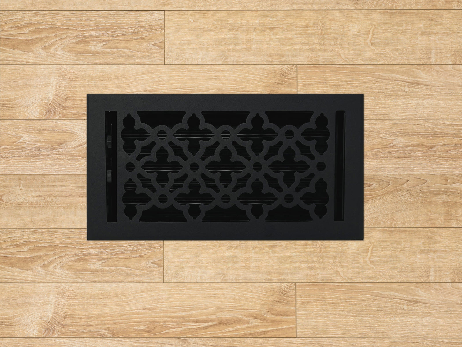 Cast Aluminum Gothic Vent Cover - Black