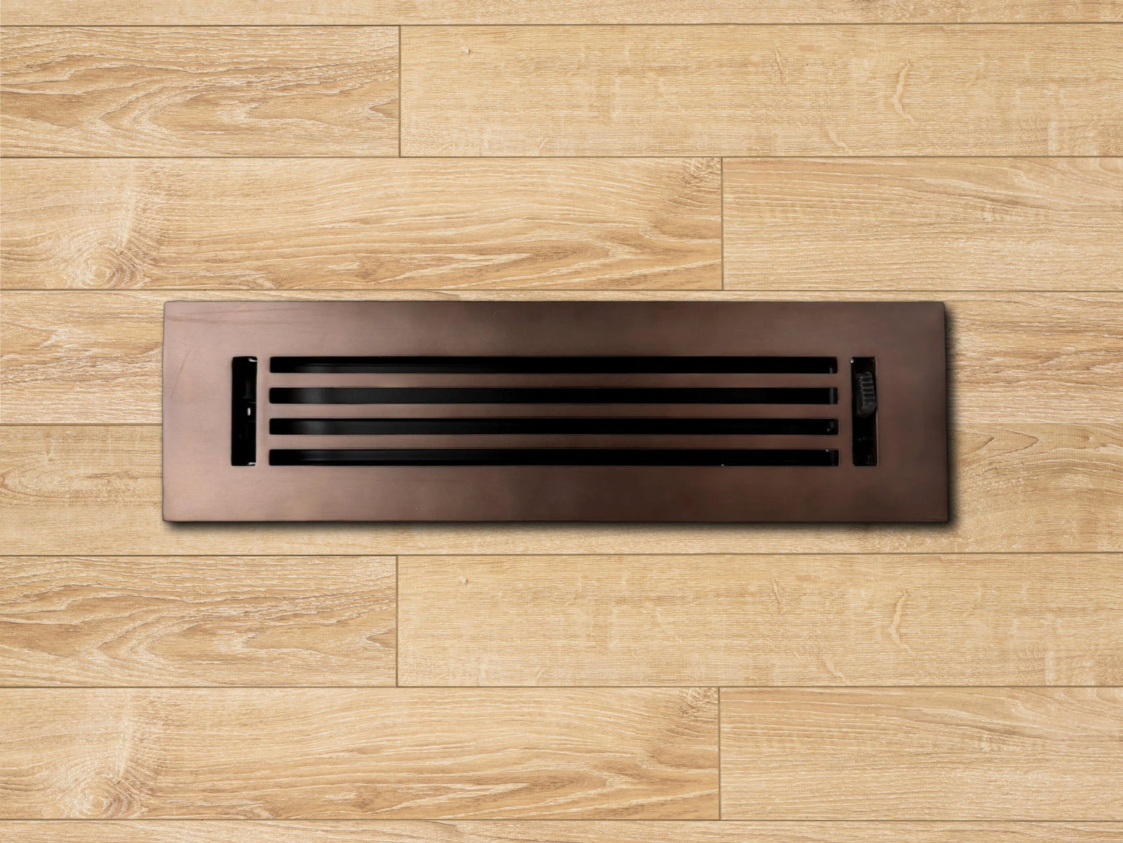 Cast Aluminum Linear Bar Vent Covers - Oil Rubbed Bronze