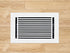 Cast Aluminum Linear Bar Vent Covers - White