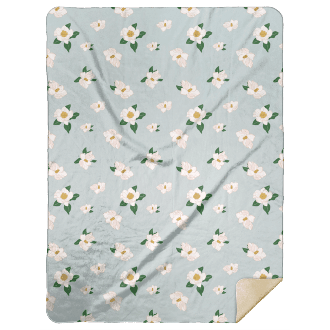 Magnolia Plush Throw Blanket 60x80