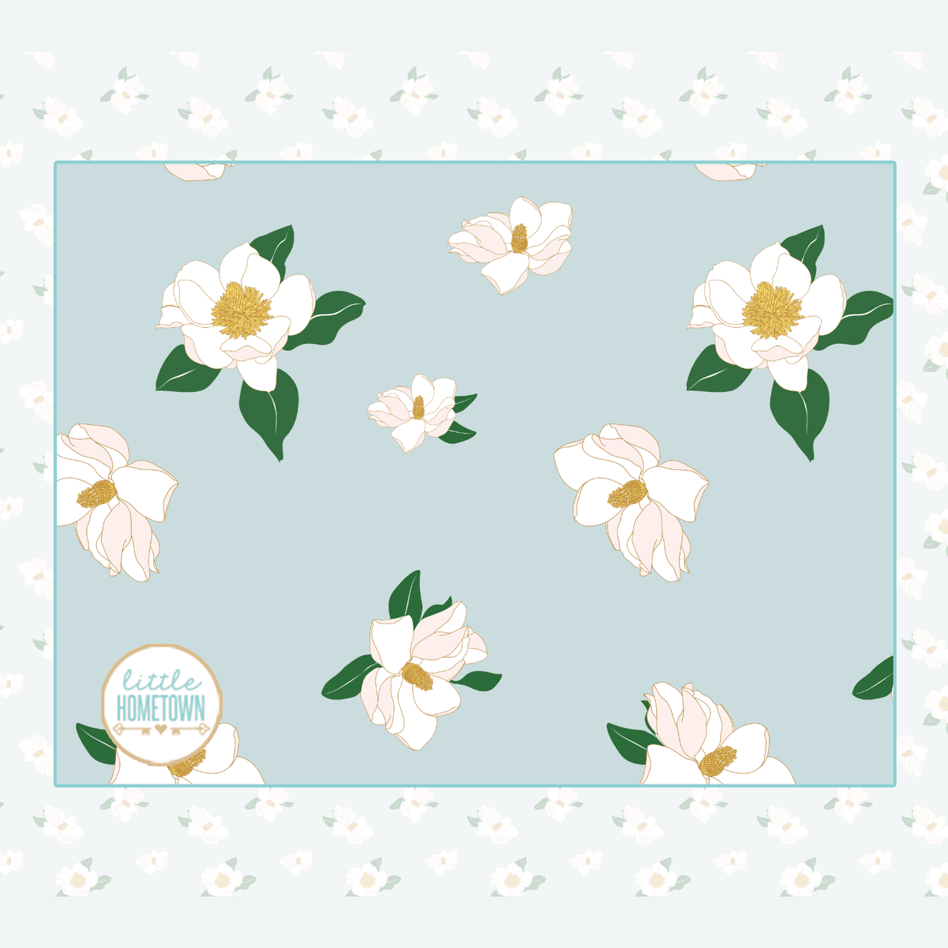 Magnolia Plush Throw Blanket 60x80