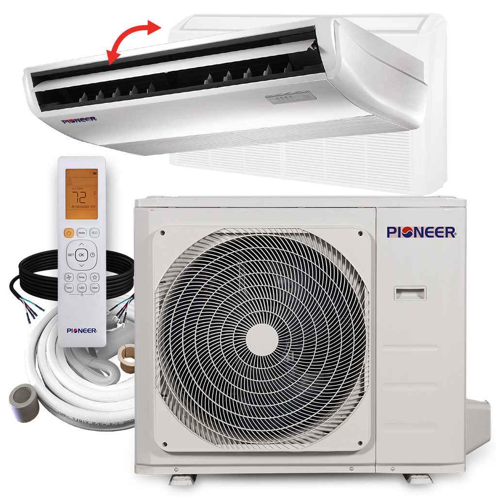 Pioneer® Quantum Ultra™ 36,000 BTU 20 SEER2 230V Floor/Ceiling/Low-Wall Ductless Mini-Split Air Conditioner Inverter Heat Pump