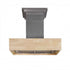 ZLINE 36" Remote Blower Wooden Wall Range Hood, 681M-RD-36