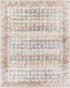 Rust Maligaya Distressed Washable Area Rug - Clearance