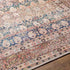 Rust Maligaya Distressed Washable Area Rug - Clearance