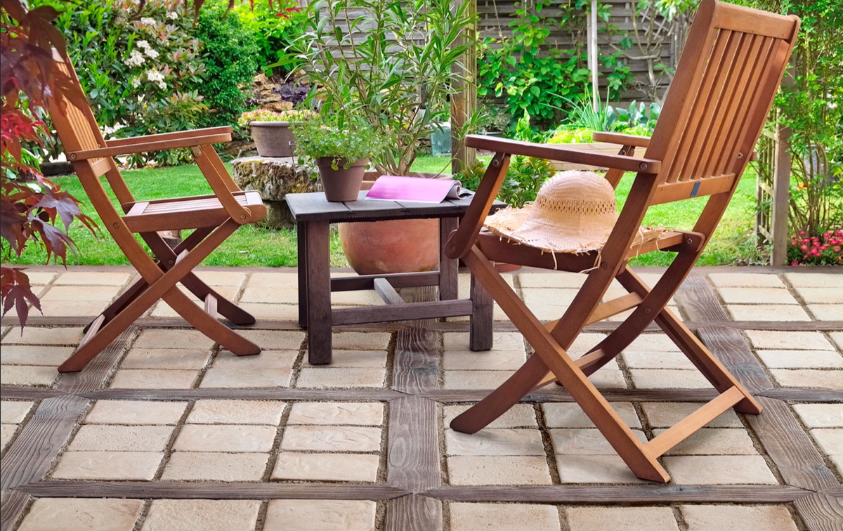 Isola 10 Light Cotto Manufactured Stone Pavers 3/4