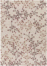 Elsu Beige & Burgandy Wool Rug