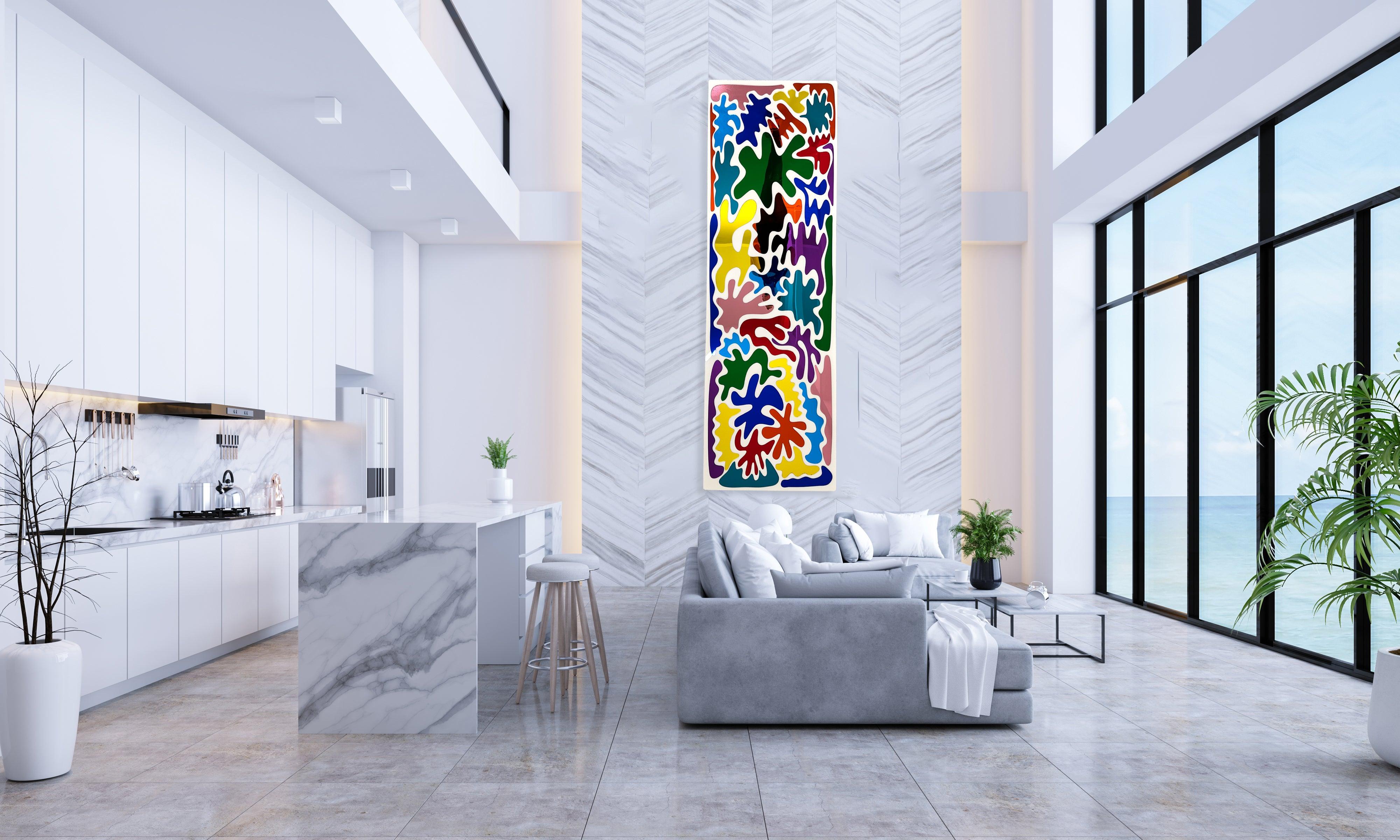 Matisse Art Mirrored Wall Sculpture