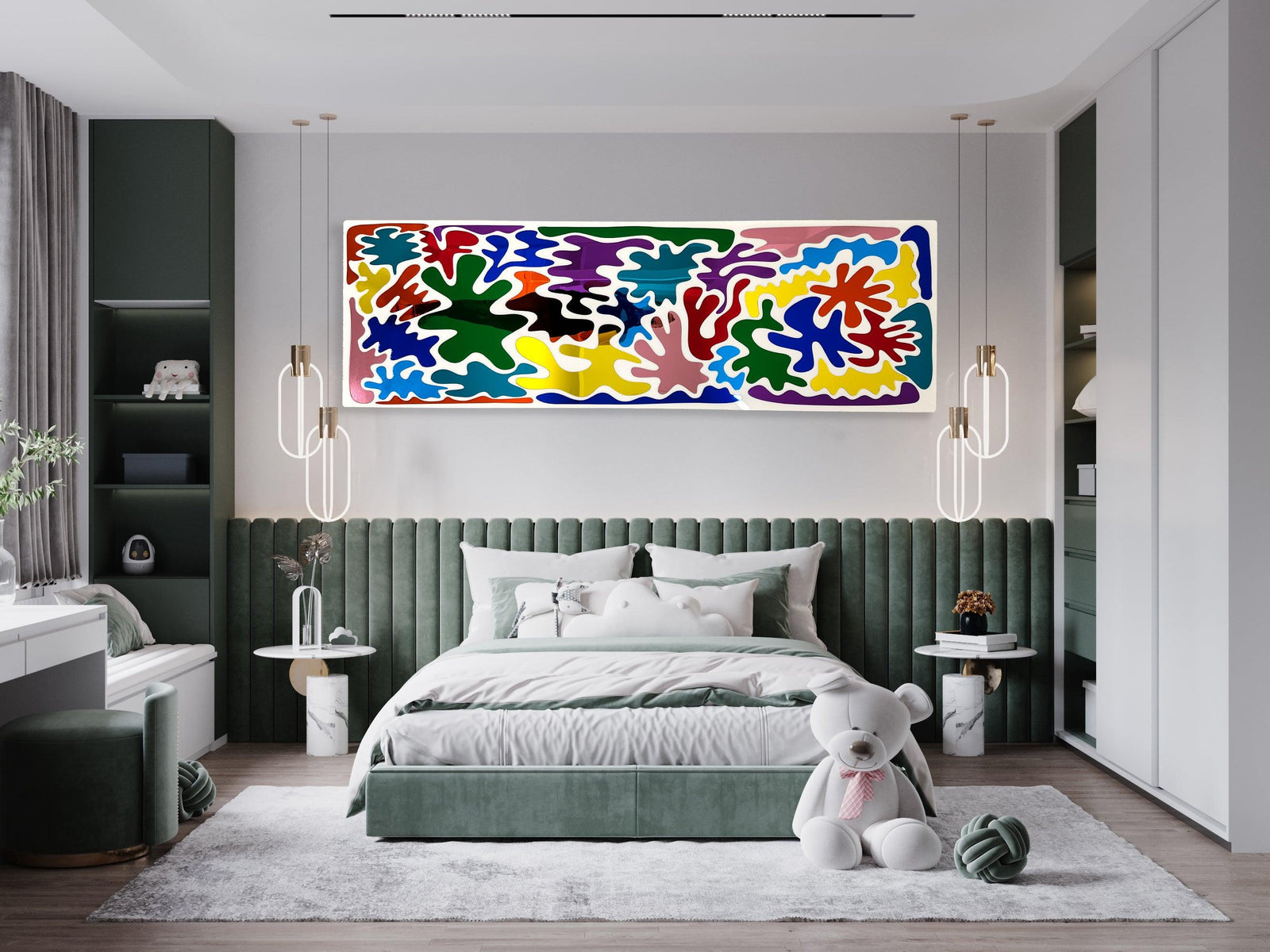 Matisse Art Mirrored Wall Sculpture