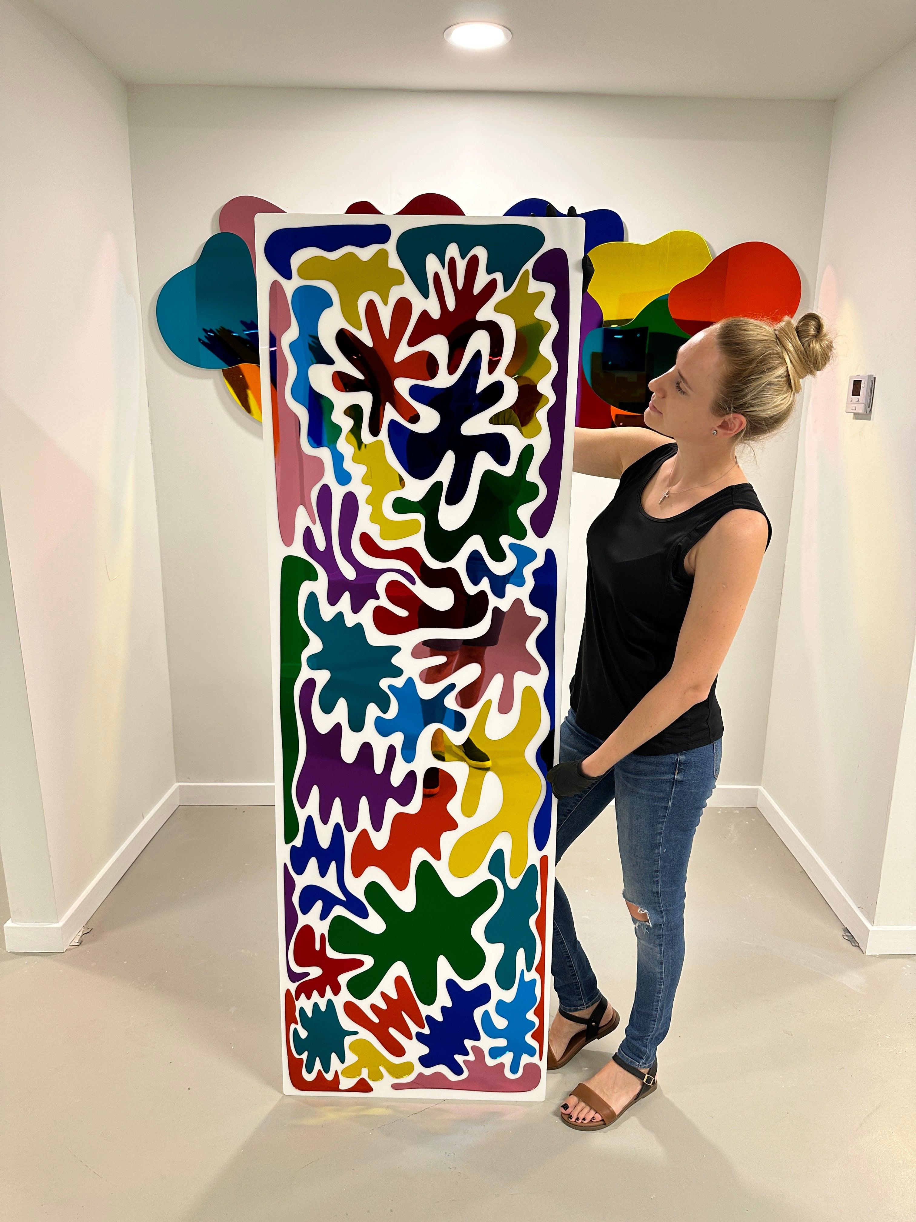 Matisse Art Mirrored Wall Sculpture