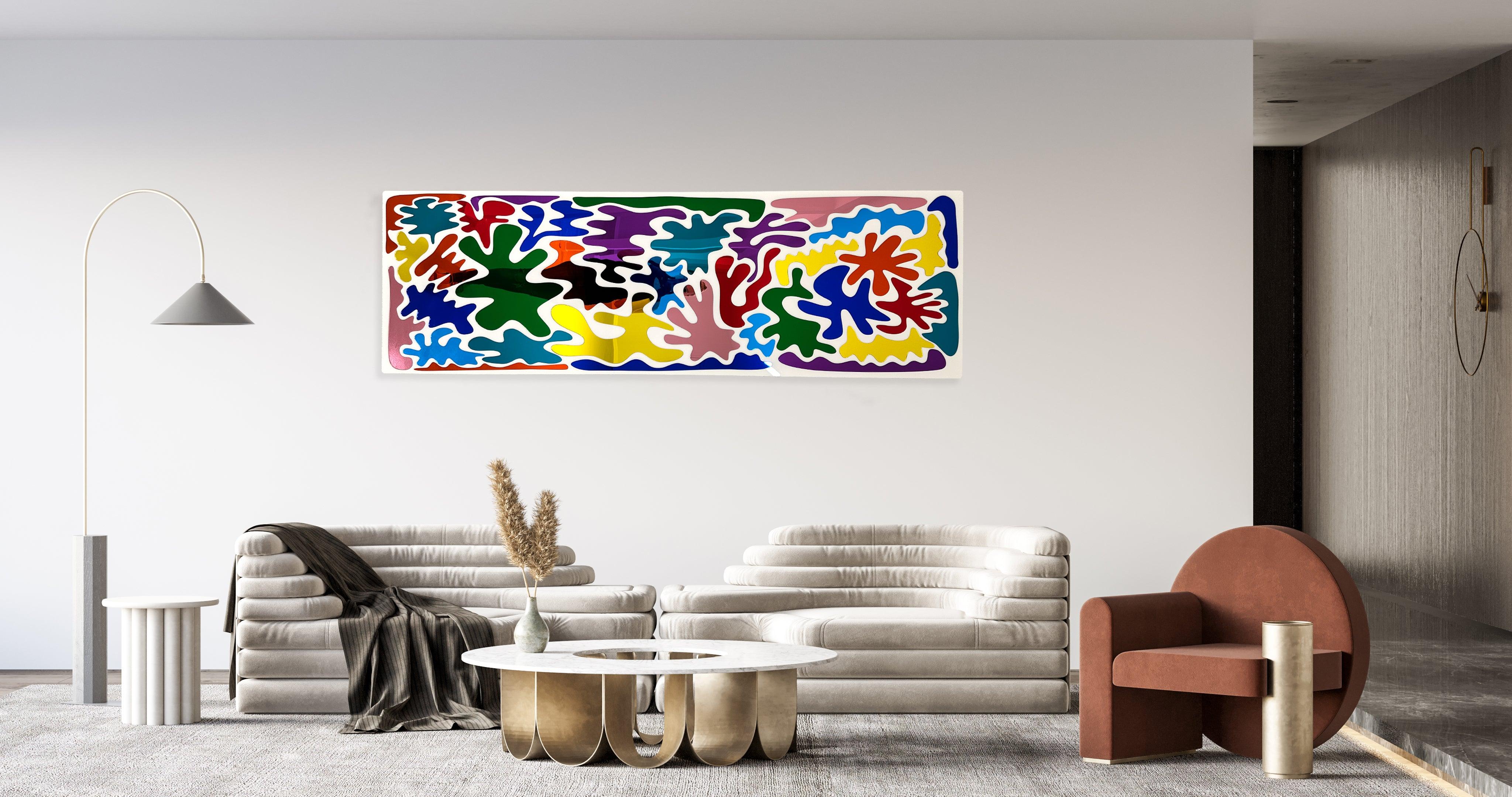 Matisse Art Mirrored Wall Sculpture