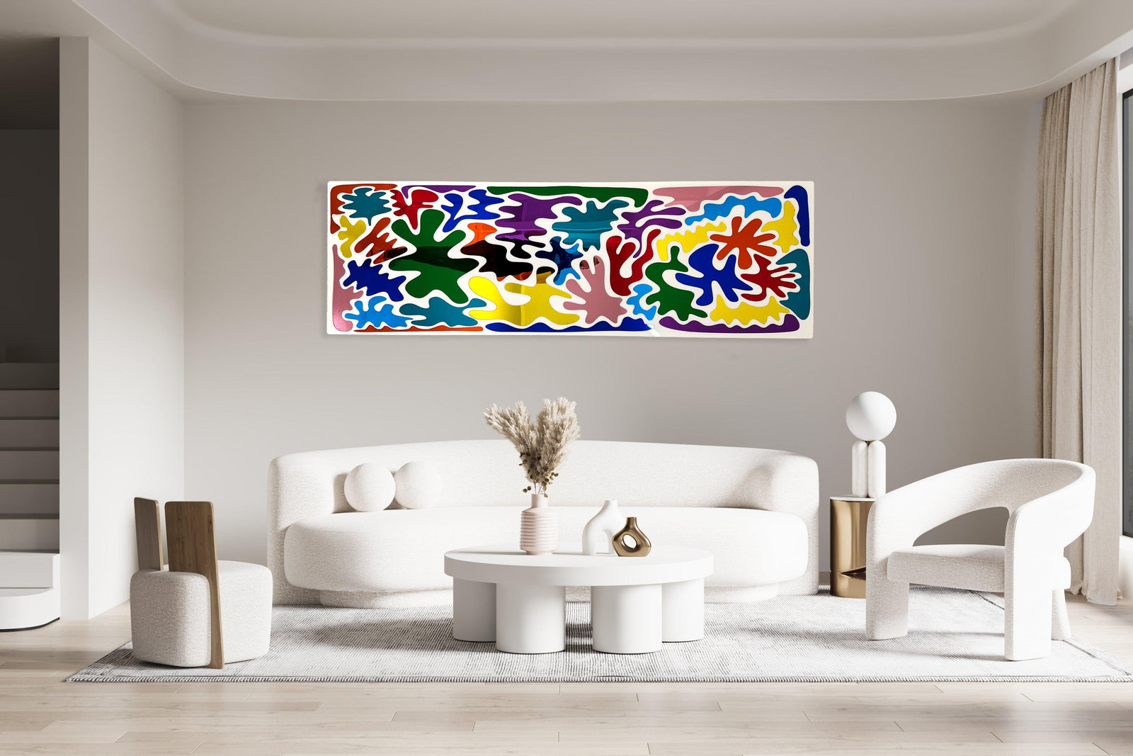 Matisse Art Mirrored Wall Sculpture