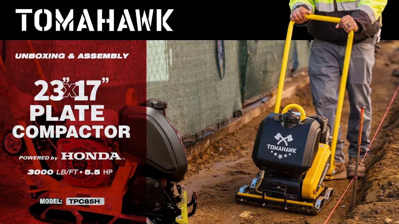 5.5 HP Honda Vibratory Plate Compactor 23x17