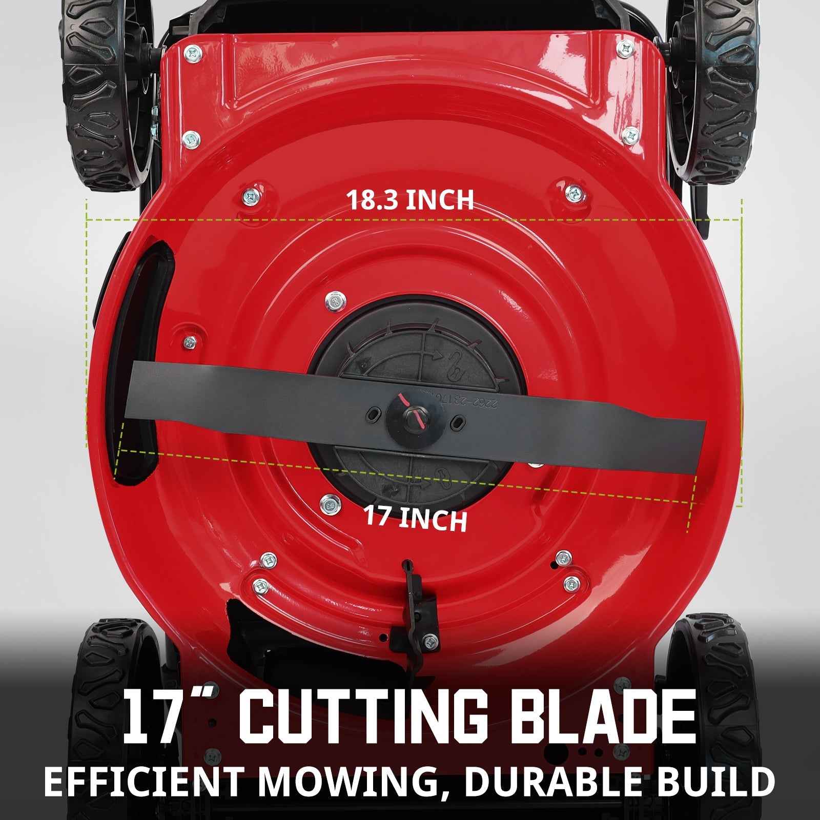 40V 17" Cordless Push Lawn Mower w/ 4.0Ah Battery & Charger MB2417A