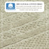 100% Cotton Checkered Jacquard Bath Towel Set - Giuliana Collection