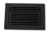Cast Aluminum Linear Bar Vent Covers - Black
