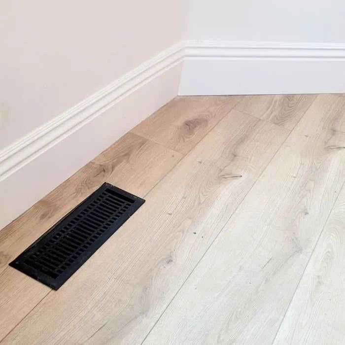 Steel Modern Vent Cover - Black