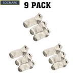 High-Quality Men's Cotton Thermal Socks 9-Pack (Sizes 9-11, 10-13) - Winter Warmth