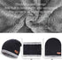 Mens Womens Winter Beanie Hat Scarf Set Warm Knit Hat Thick Fleece Lined Winter Cap Neck Warmer for Men Women