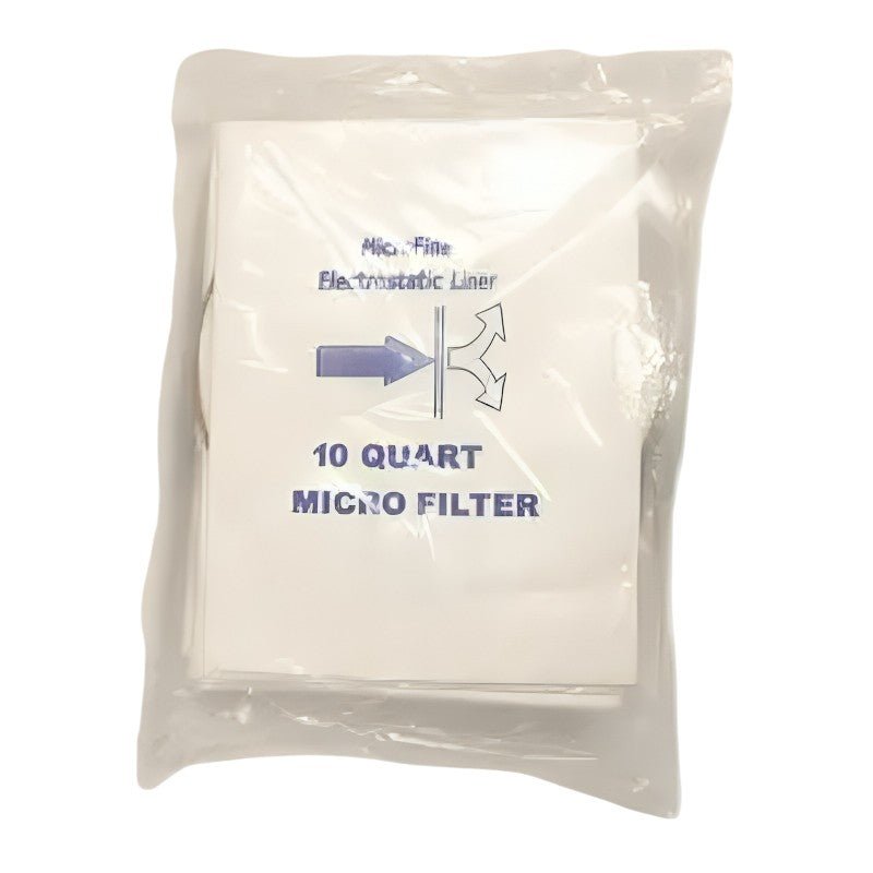 Mercury 10 Qt. Backpack Vacuum Replacement Bags - Pack of 10