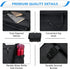 Water Resistant Laptop Messenger Bag 17 Inch Work Shoulder Bag