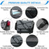 Water Resistant Laptop Messenger Bag 17 Inch Work Shoulder Bag