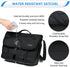 Water Resistant Laptop Messenger Bag 17 Inch Work Shoulder Bag
