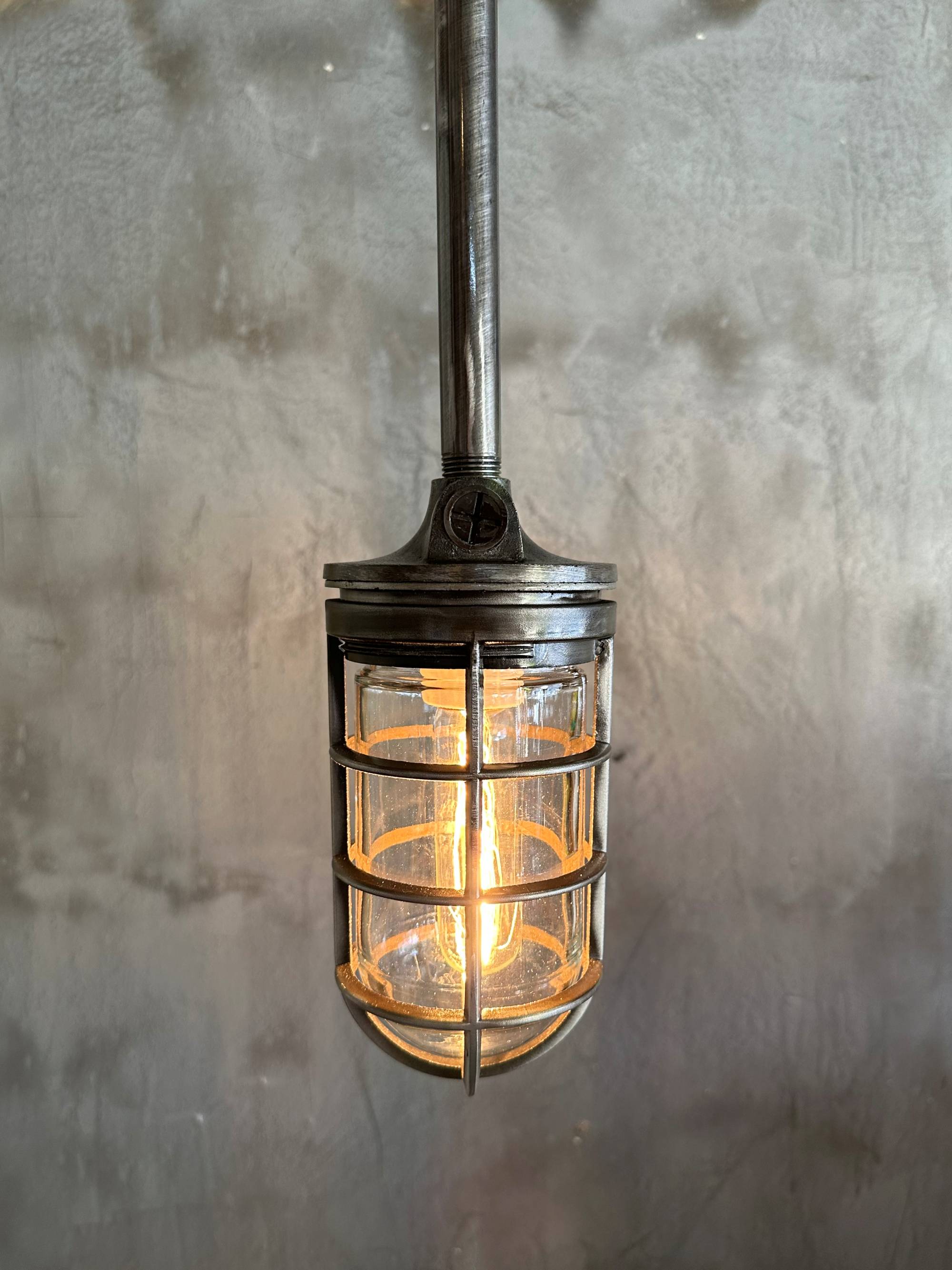 Industrial Pole Pendant Light - The Lancer