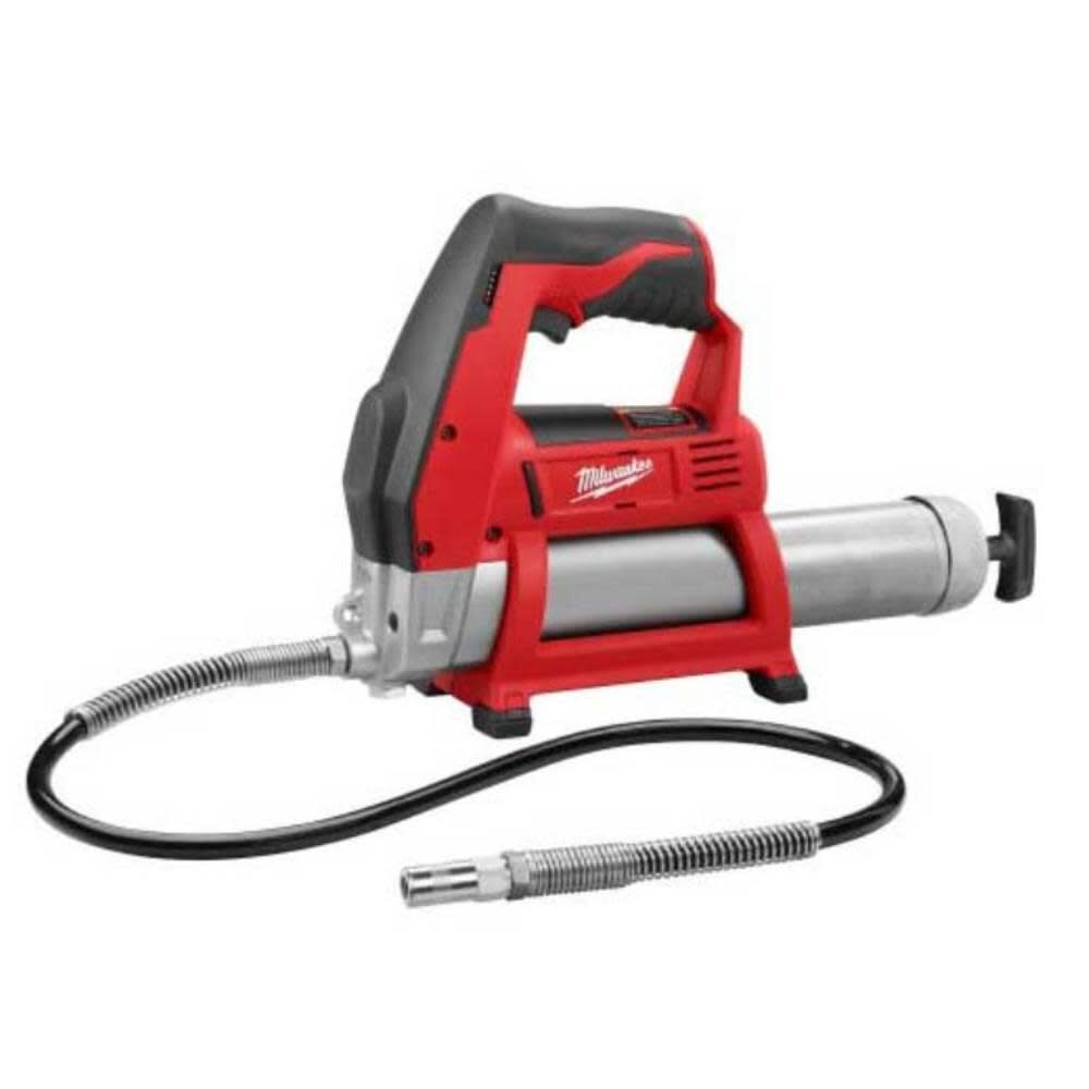 Milwaukee 2446-20 M12 12V Lithium-Ion Cordless Grease Gun (Tool Only) - Tundra Globe