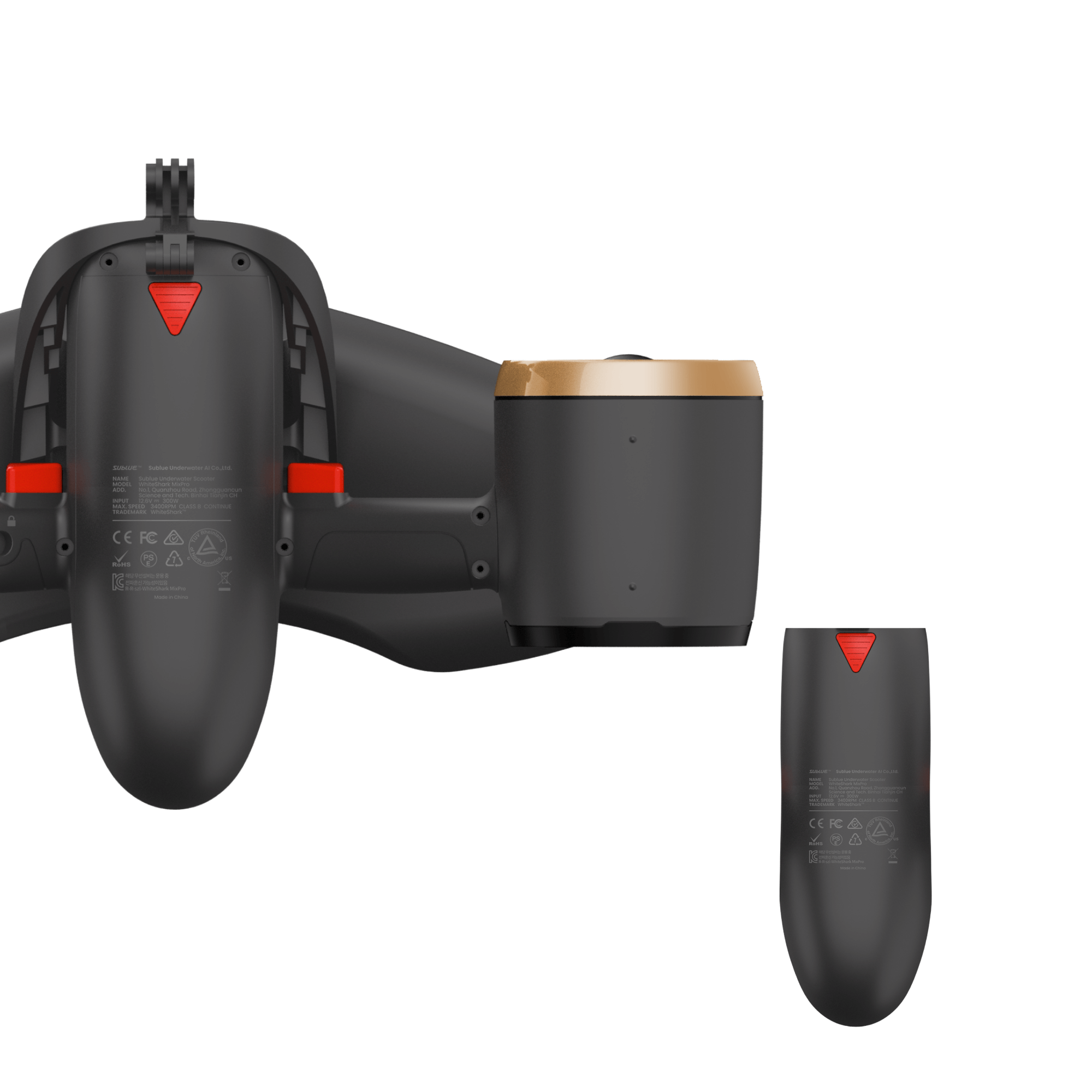 MixPro Battery Cover - Sublue Underwater Scooter