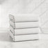 Cotton Border-Stitched 6-Piece Towel Set - Valery Collection