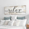 Relax You're on Lake Time Sign II