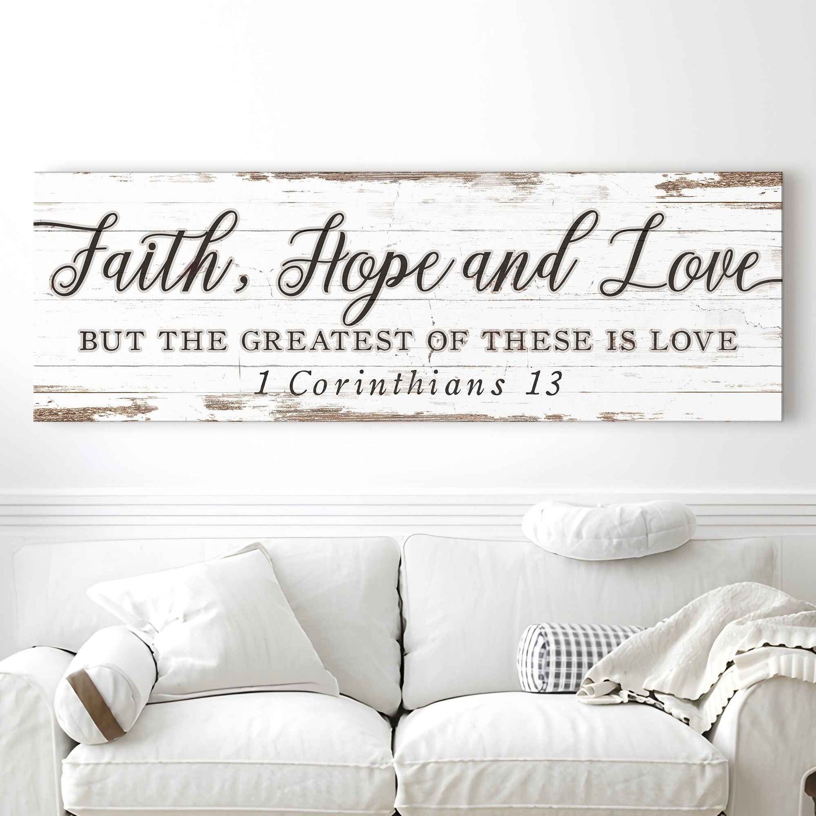 Faith Hope And Love 1 Corinthians 13 Faith Sign III