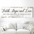 Faith Hope And Love 1 Corinthians 13 Faith Sign III