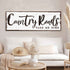 Country Roads Take Me Home Sign III