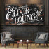 The Haunted Elixir Lounge Halloween Sign III