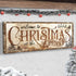 Family Welcome To Christmas Sign
