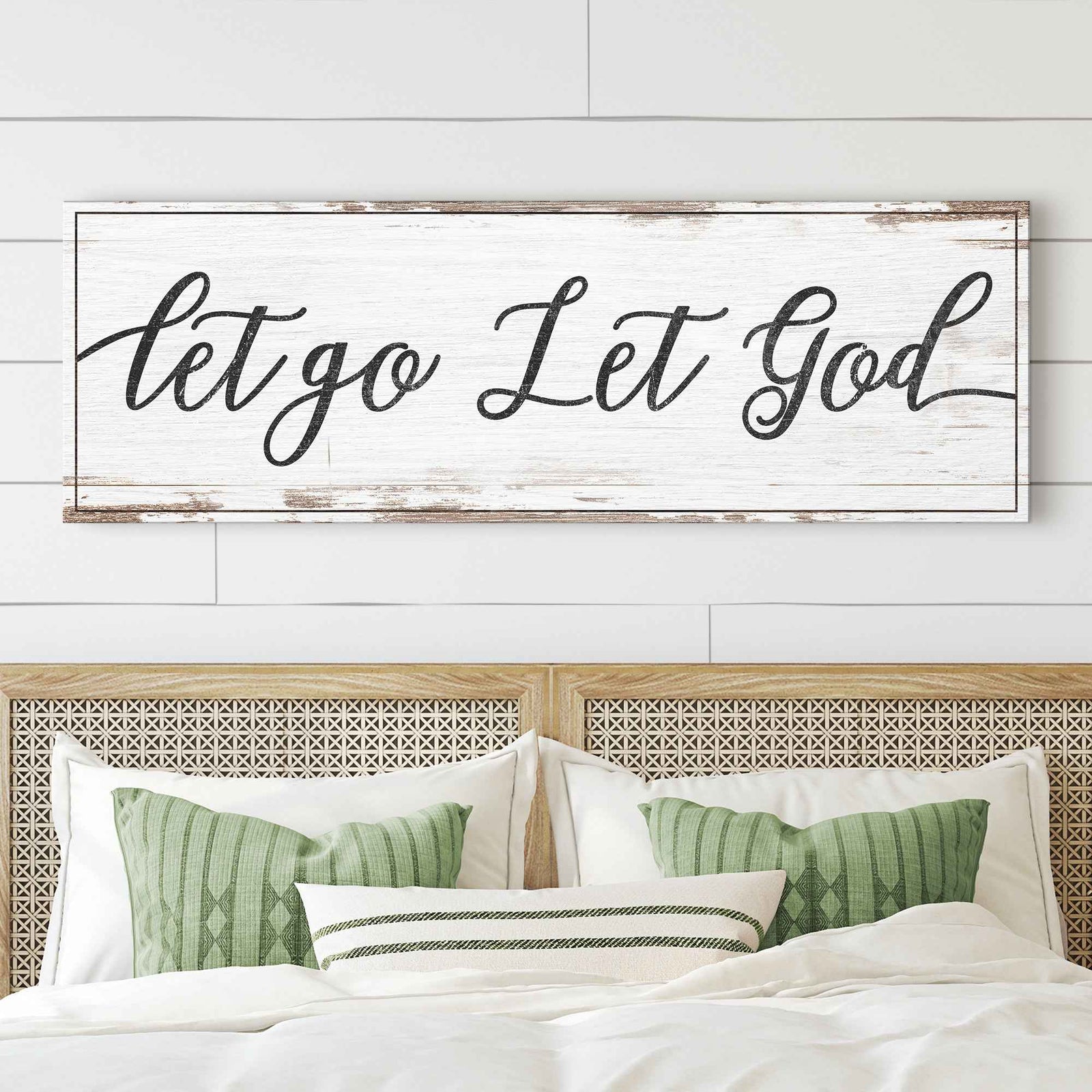 Let Go Let God Faith Sign IV
