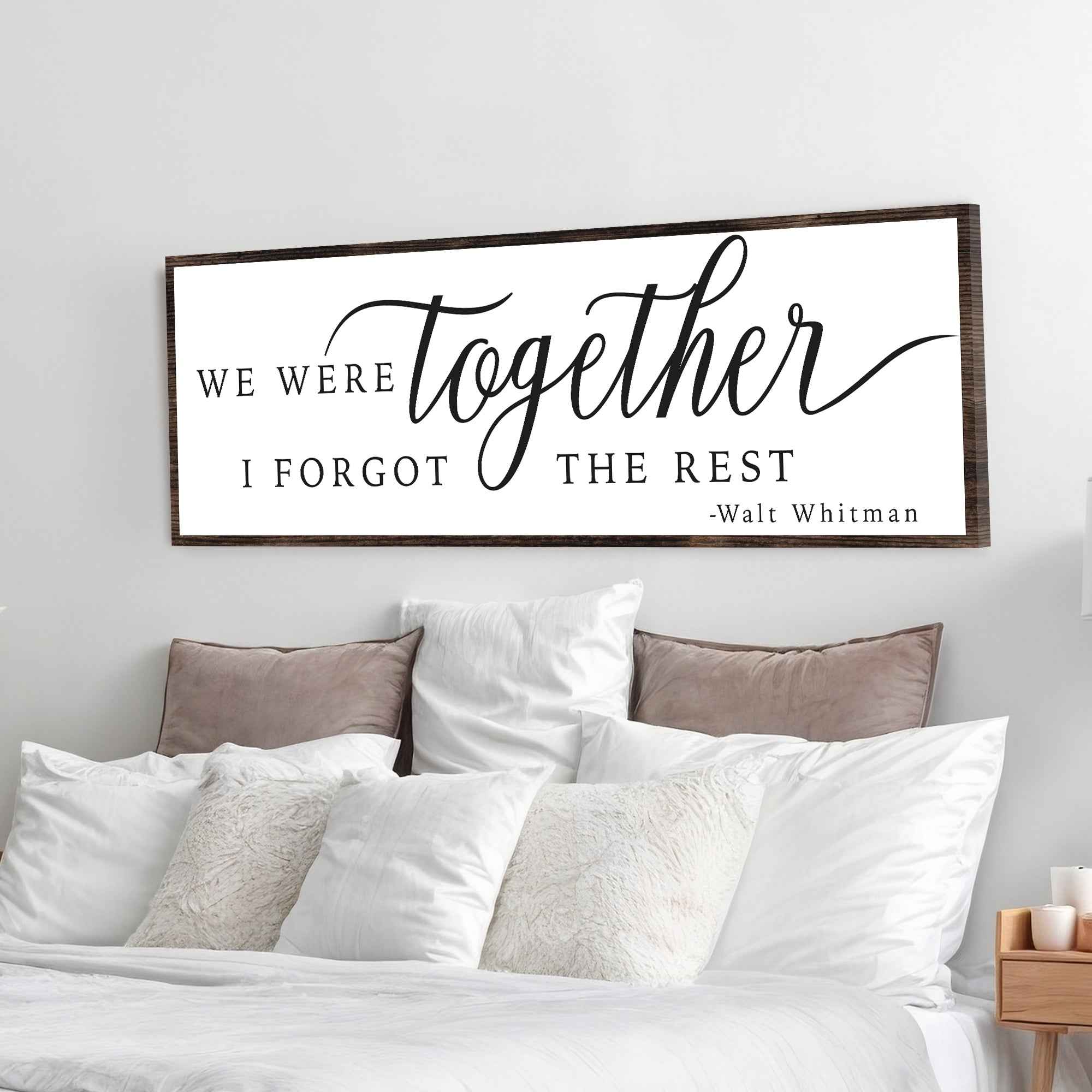 We Were Together, I Forgot The Rest Sign II