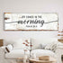 Joy Comes In The Morning Faith Sign
