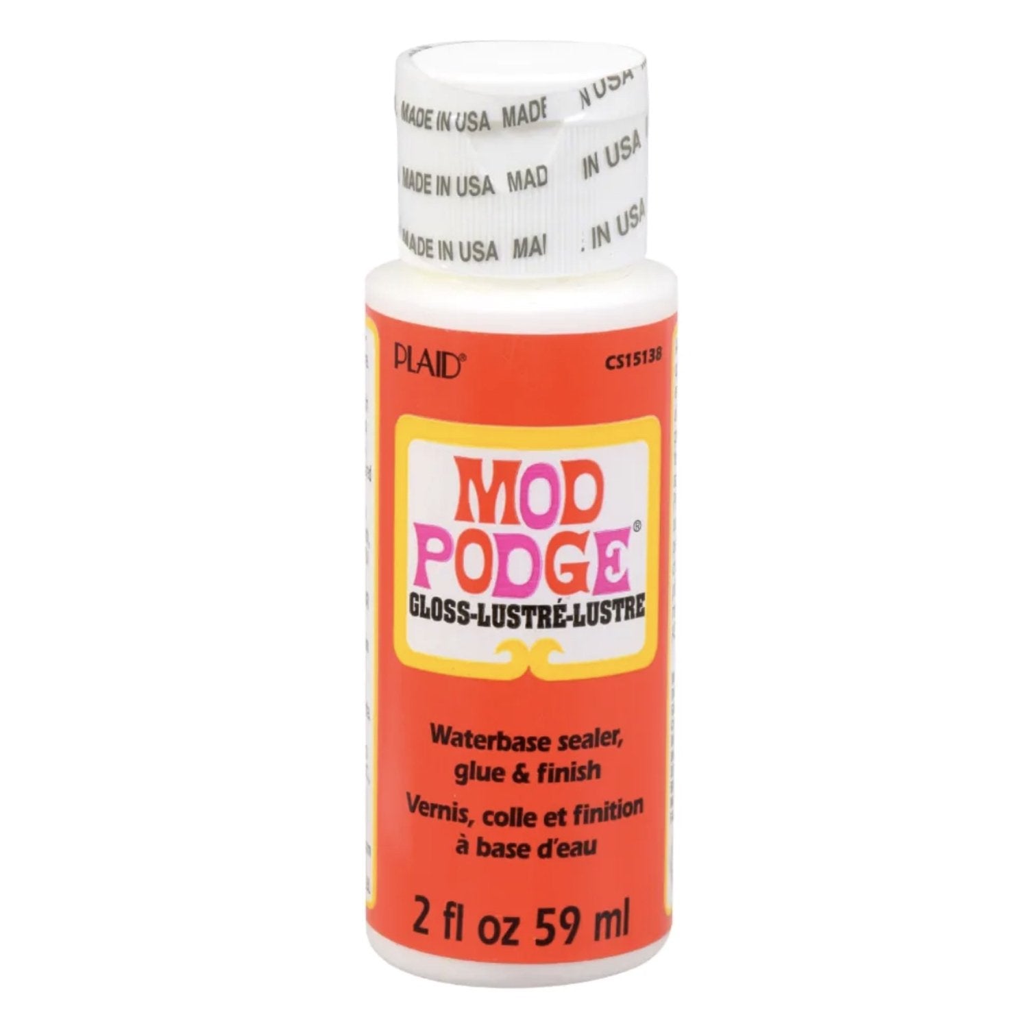 Mod Podge Waterbased Glue 2 Fl Oz - Used in epoxy projects