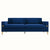 Modern Loveseat Sofa with Pillows