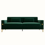 Modern Loveseat Sofa with Pillows