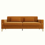 Modern Loveseat Sofa with Pillows