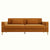 Modern Loveseat Sofa with Pillows