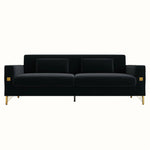 Modern Loveseat Sofa with Pillows