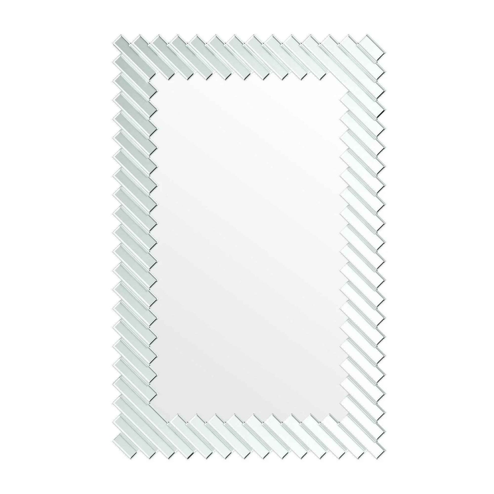 Modern Rectangle Framed Decorative Mirror