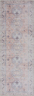 Morcott Peach Washable Area Rug