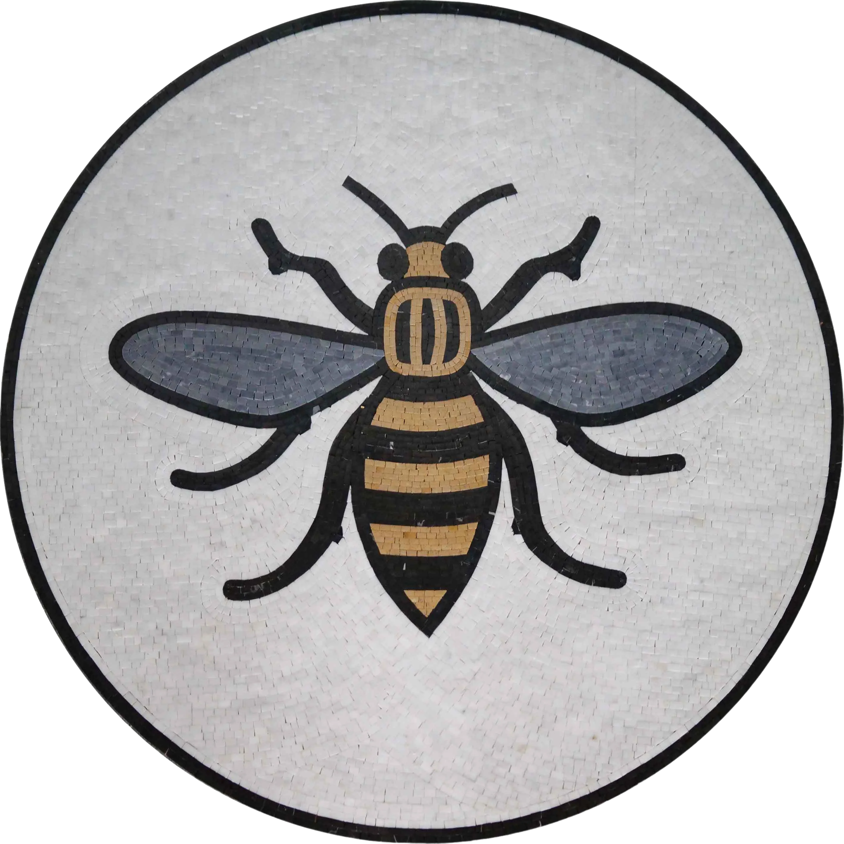 Mosaic Medallion - The Bee